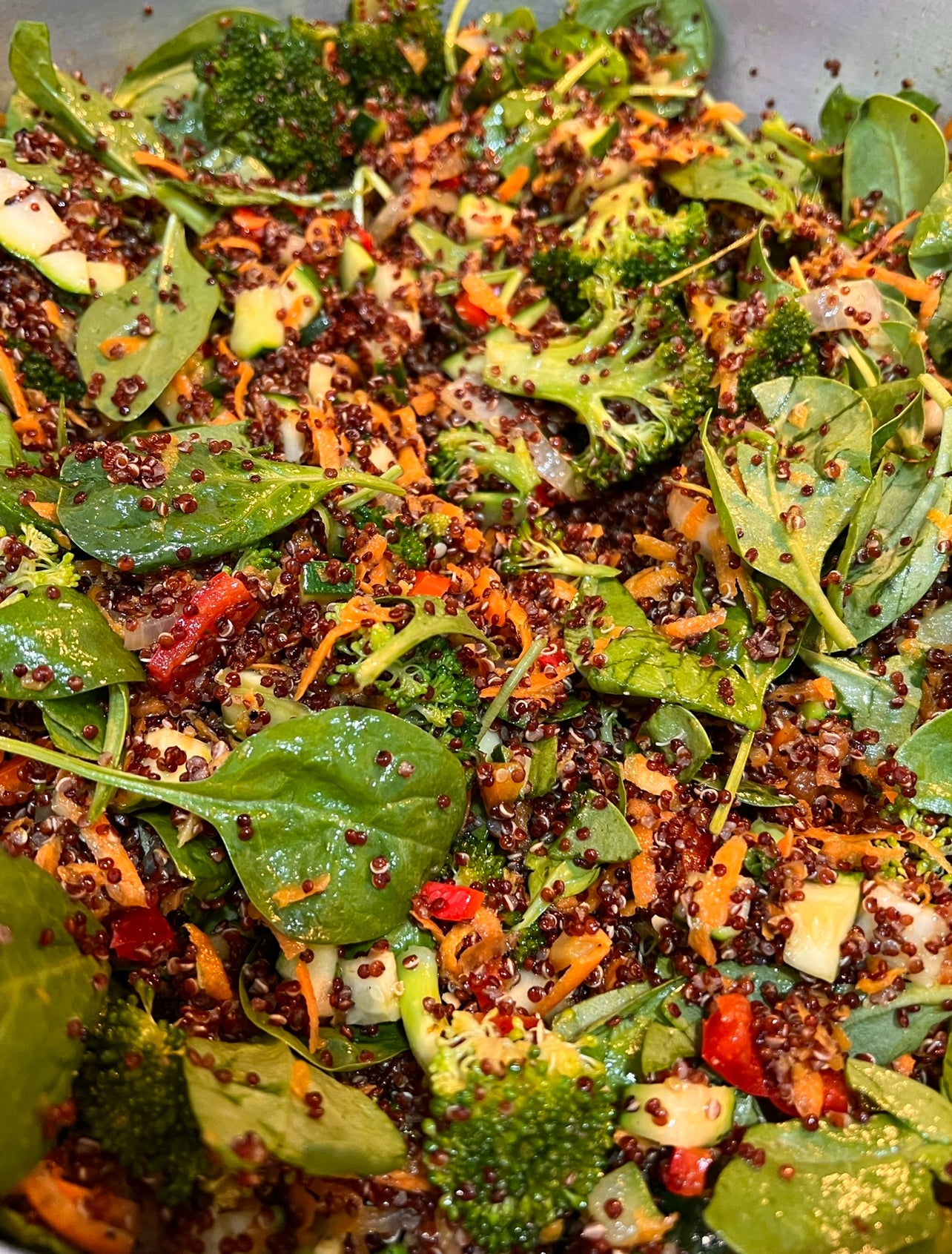 SMALL- 16 ounces of Quinoa and Veggie Salad