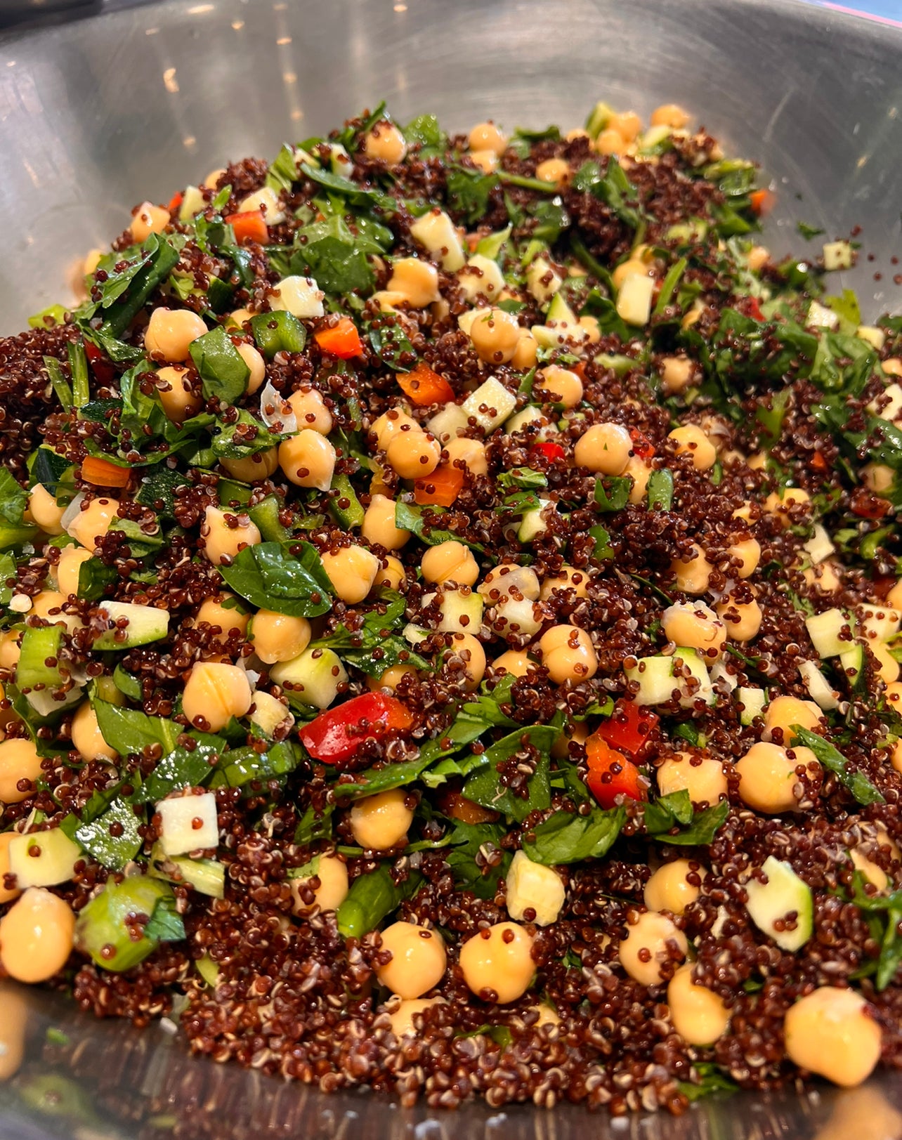 SMALL- 16 ounces of Quinoa and Veggie Salad
