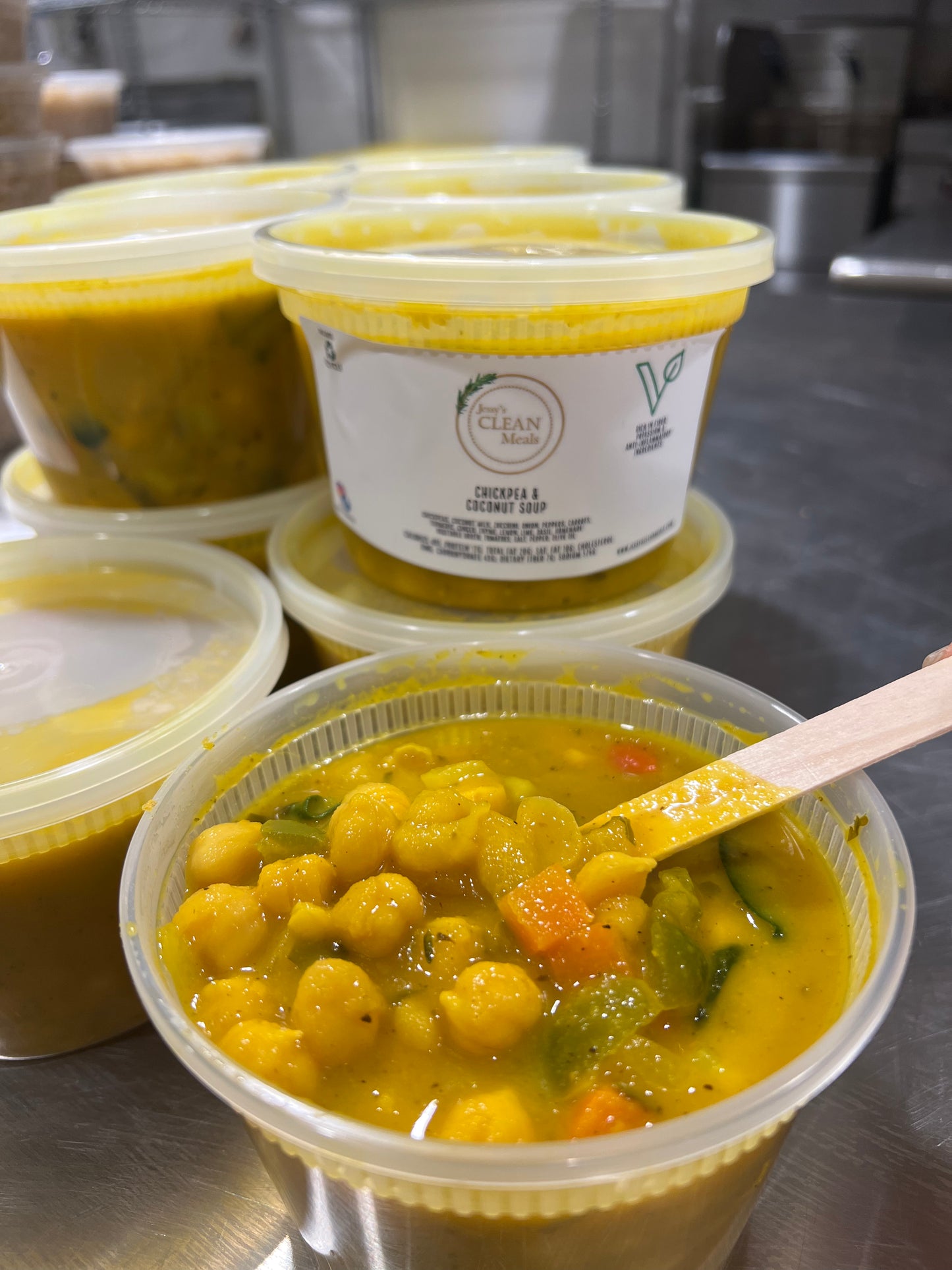 GF-Coconut Garbanzo Soup