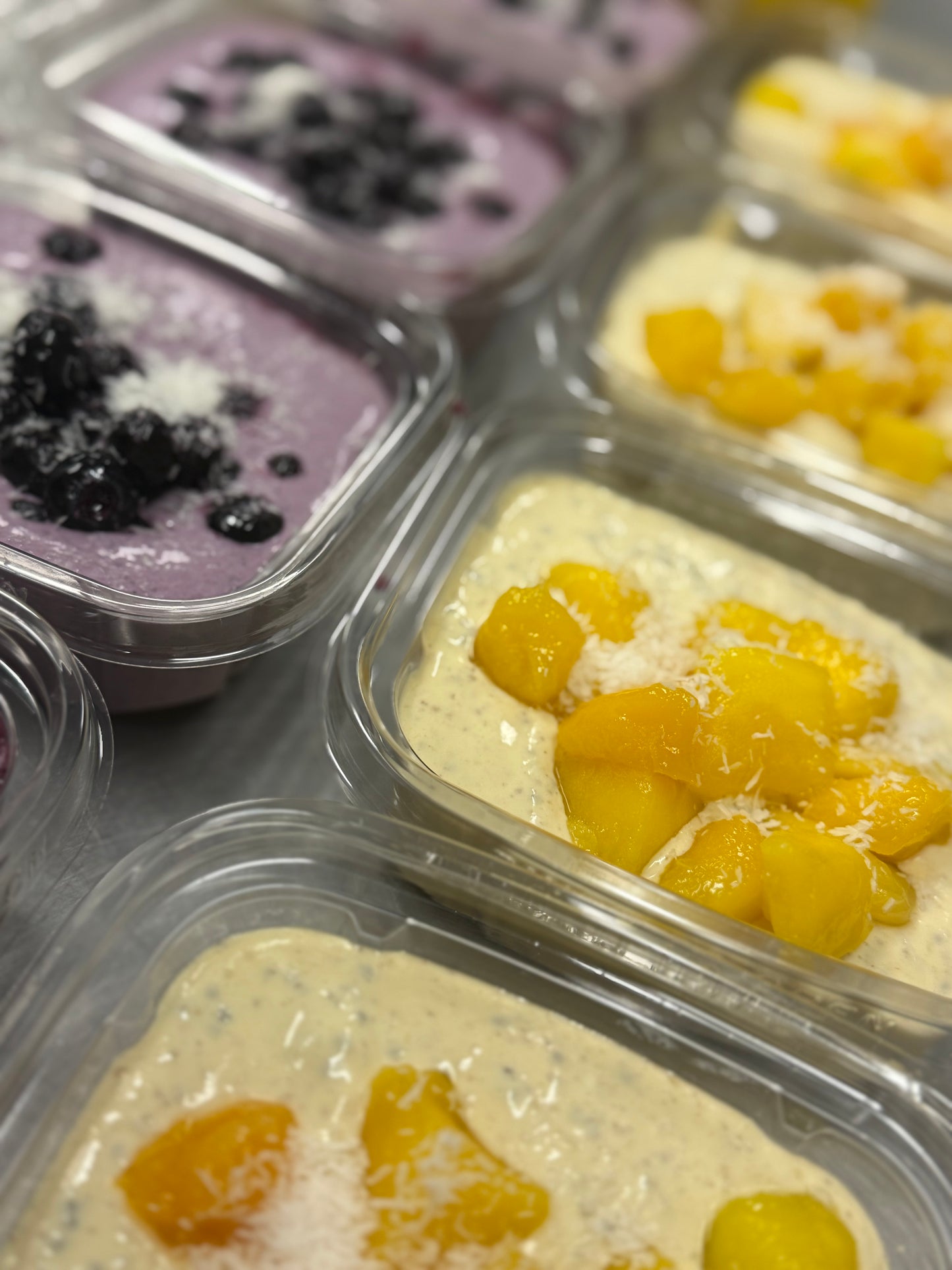 Mango Greek Yogurt Pudding