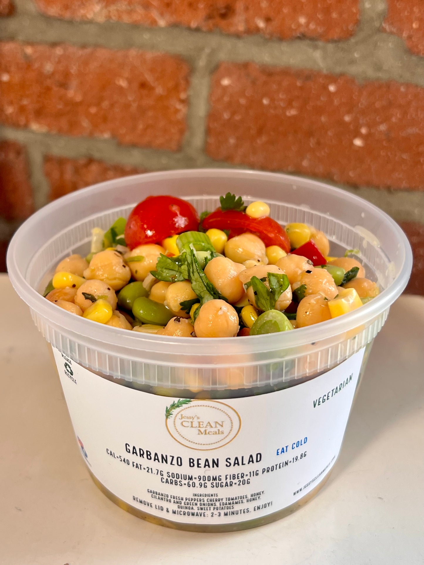 GF-Small- Vegetarian Garbanzo Salad