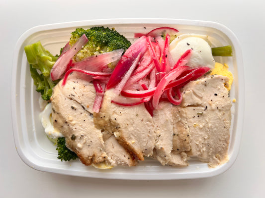 GF-Chicken and pickled veggie salad