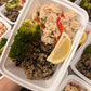 Balance-Shredded Chicken and Brown Rice with Black beans
