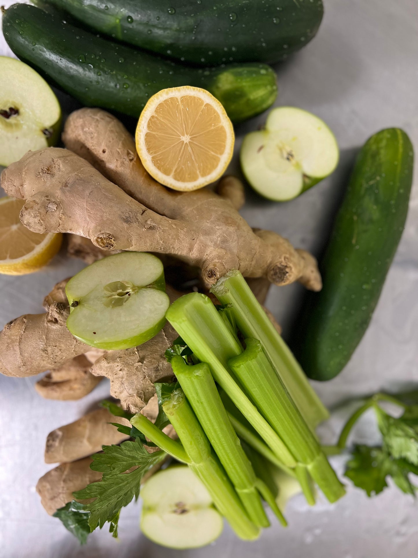 Jugo de vida verde