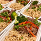 Beef & Peppers with Brown Rice and Veggies