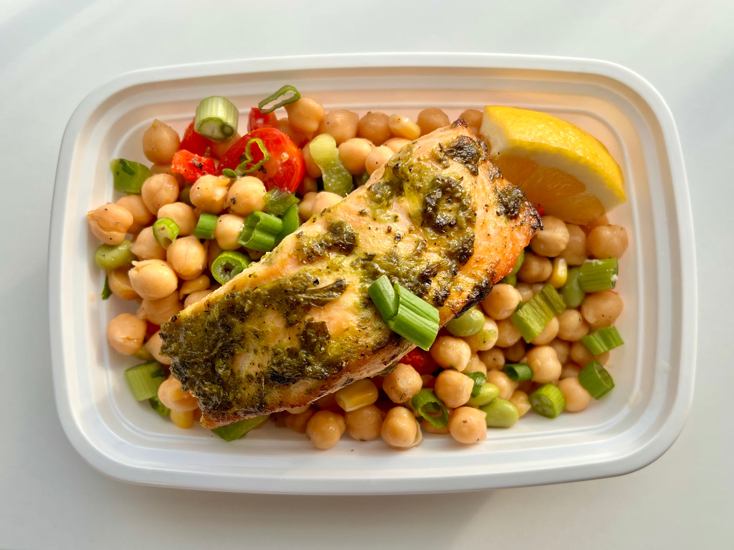 GF-New-Balanced: Salmon and Garbanzo Salad