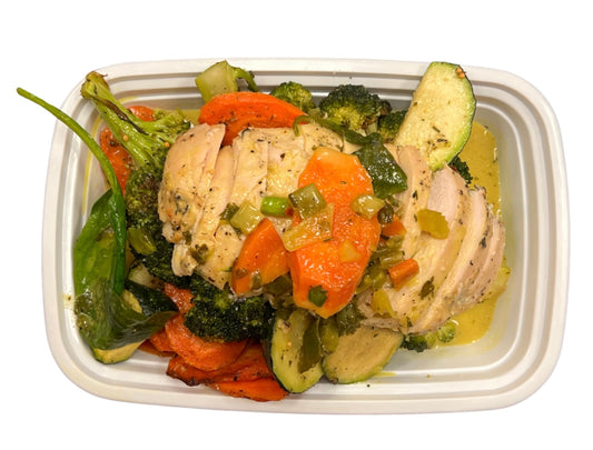 Keto-Coconut Chicken & Veggies