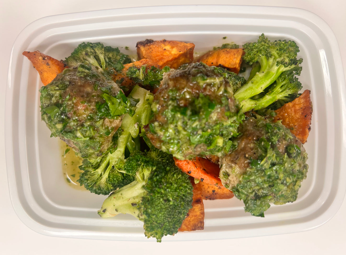 Gluten Free-Turkey & Spinach Meatballs & Sweet Potatoes