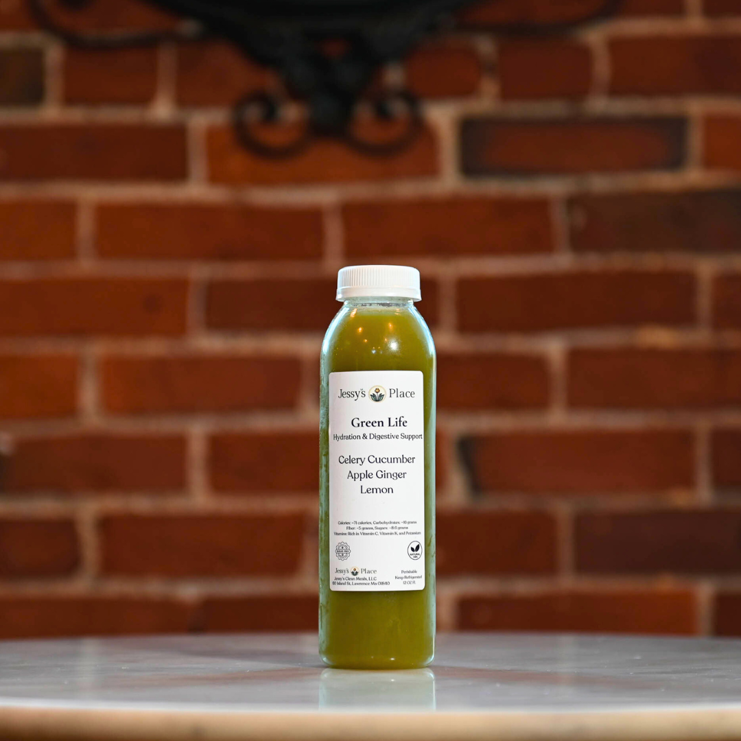 Jugo de vida verde