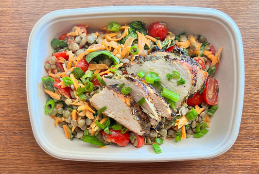 GF-Balanced-Lentil and Herb Chicken Salad