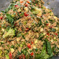 Basil Salmon with Bulgur and Veggies