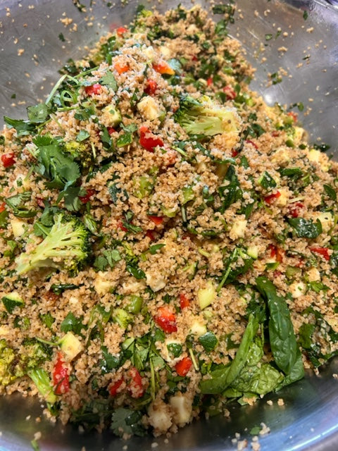 Vegetarian-Bulgur Wheat  and Veggies Cup
