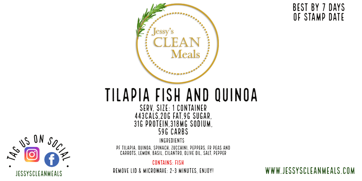 Balance-Tilapia Fish and Quinoa