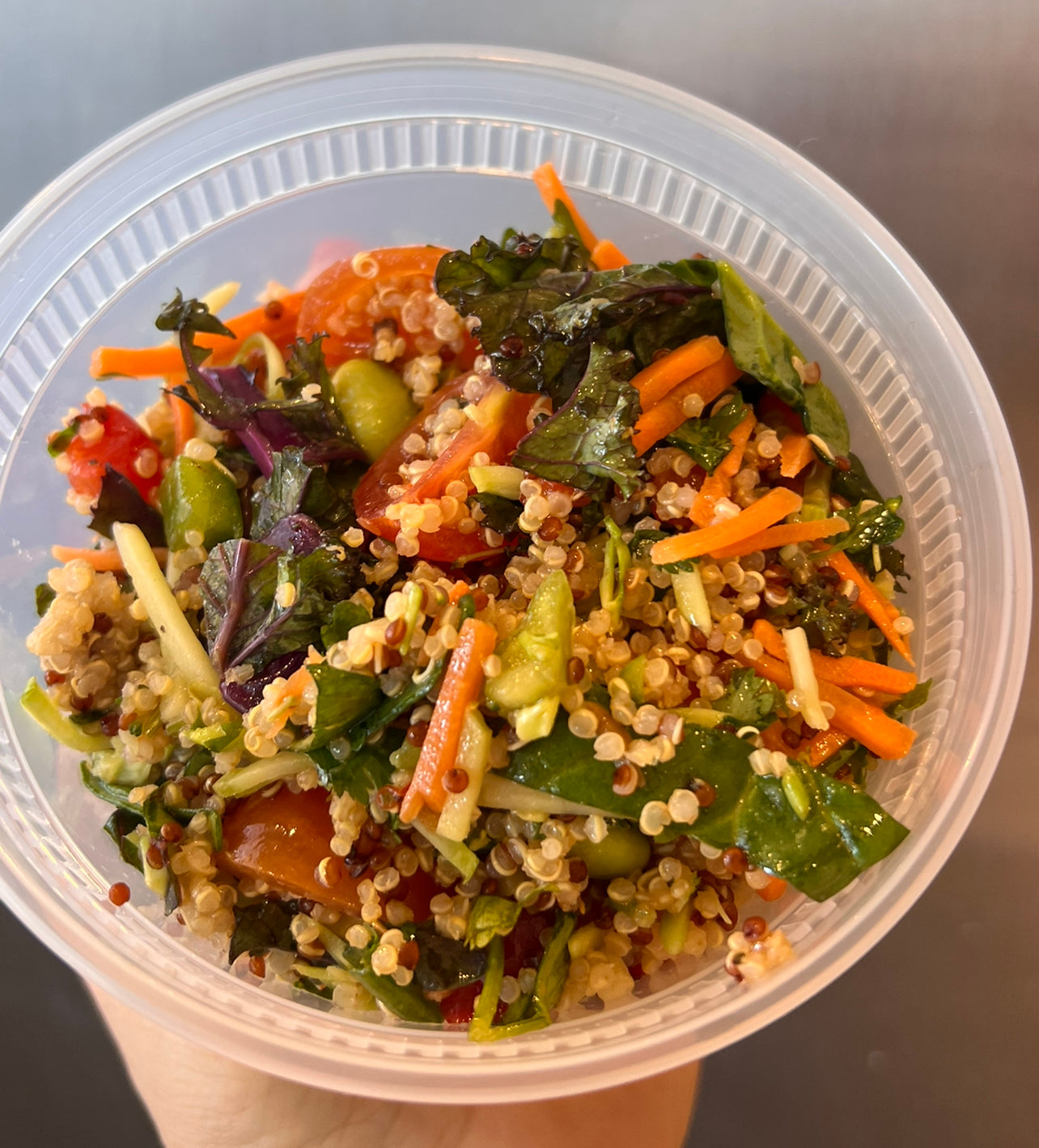 SMALL- 16 ounces of Quinoa and Veggie Salad