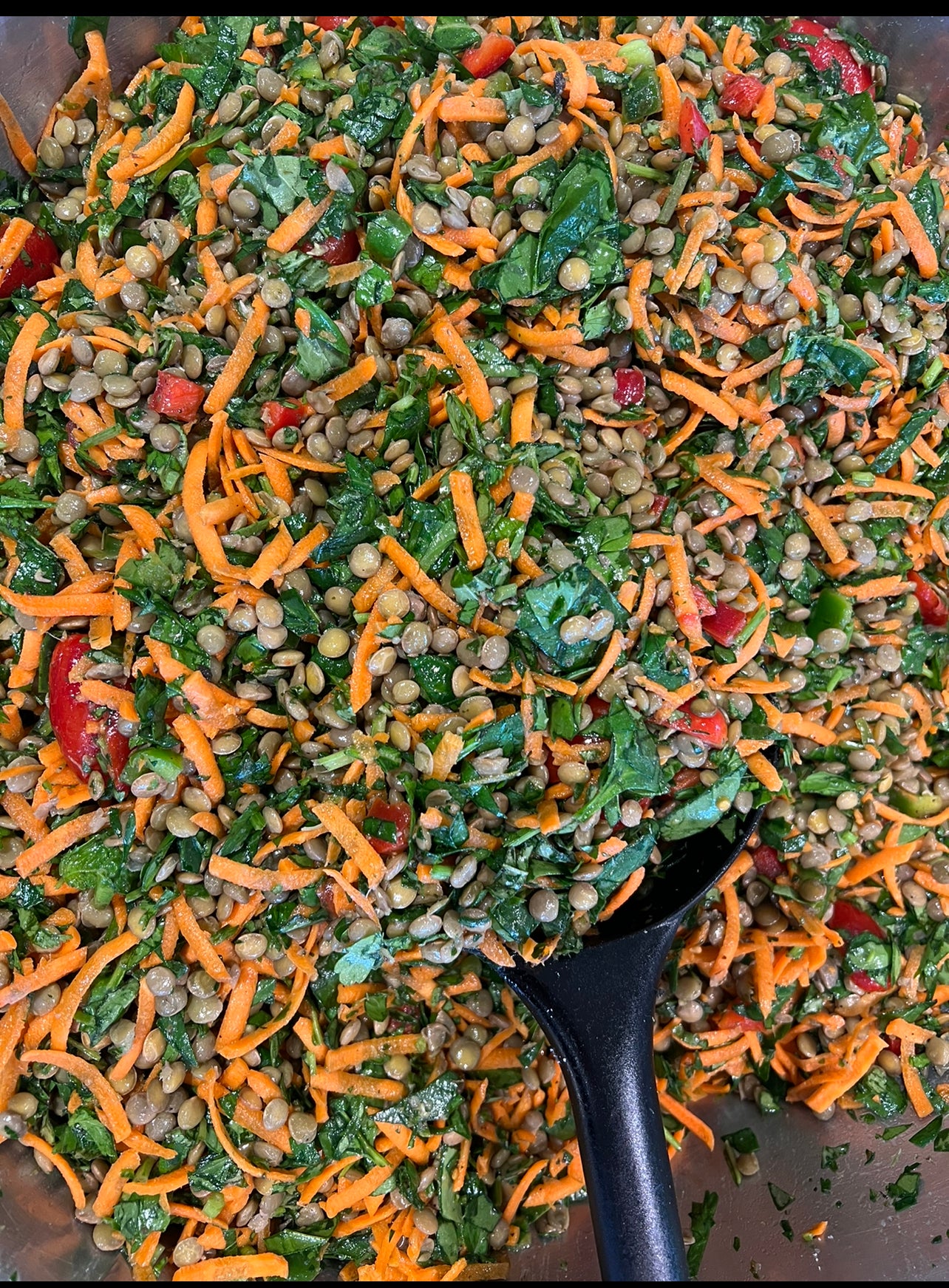 GF-Vegetarian-lentil Salad