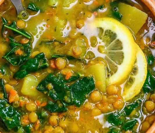 Lentil & Kale Lemon Soup